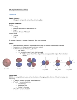 ORC-13803 Bio-organic Chemistry for Life Sciences samenvatting