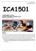 ICA1501 ASSIGNMENT 3 2024