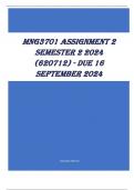 MNG3701 Assignment 2 Semester 2 2024 (620712) - DUE 16 September 2024