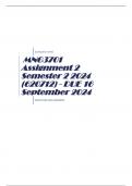 MNG3701 Assignment 2 Semester 2 2024 (620712) - DUE 16 September 2024