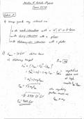  Nuclear and Particle Physics 2018 Exam - Full Solution