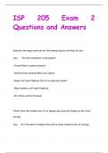 ISP 205 Exam 2 Questions and AnswersISP 205 Exam 2 Questions and Answers