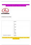 ATI Nutrition Proctored Exam Flashcards & Practice Test.LATEST UPDATED 2024 LATEST UPDATE /NEW EXAM