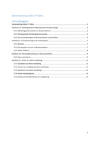 Kennistoets 2.2 - H14 H15 H16 H17 ‘Principes van marketing’ door Kotler