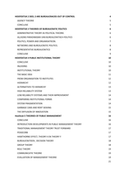 Samenvatting The public Administration theory primer 2015