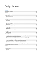 Samenvatting design patterns