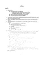 Exam 2 Study Guide 