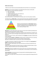 Summary/samenvatting Hoofstuk 5 Welfare State - Social studies / Getting to know Dutch society 