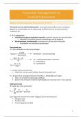 Samenvatting Financieel management en investeringsanalyse (2024) (HOC's + WPO's) - Prof. Lieven de Moor