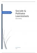 Samenvatting Sociale & Politieke Leerstelsels (18/20)