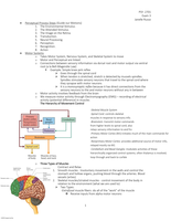 Biological Psychology Exam 3 Study Guide 