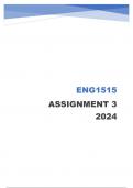 ENG1515 ASSIGNMENT 3 ANSWERS 2024