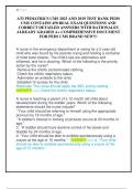 ATI PEDIATRICS CMS 2023 AND 2019 TEST BANK PEDS  CMS CONTAINS 450 REAL EXAM QUESTIONS AND  CORRECT DETAILED ANSWERS WITH RATIONALES  ALREADY GRADED A+ COMPREHENSIVE DOCUMENT  FOR PEDS CMS BRAND NEW!!! 