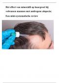 FA-BA107 eindverslag KDW verslag minoxidil