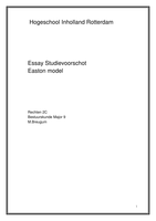 Essay studievoorschot 