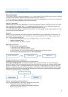 Sociaal kapitaal & netwerken - uitgebreide samenvatting collegestof 2016-2017