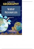 Ch 3 Water Resources for class 10 