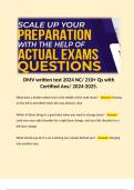 DMV written test 2024 NC/ 212 Qs with Certified Ans/ 2024-2025. 