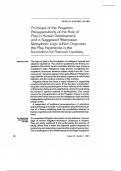 A Critique of the Piagetian Presuppositions of the Role of Play in Human Development and a Suggested Alternative: Metaphoric Logic Which Organizes the Play Experience is the Foundation for Rational Creativity