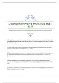 USAREUR DRIVER'S PRACTICE TEST 2024|GUARANTEED EXAM QUESTIONS|ACCURATE ANSWERS