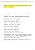 Hartman-s CNA Chapter 4 Terms Study Guide Tests And Actual Answers 2024..