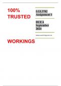 LGL3702 Assignment 1 (COMPLETE ANSWERS) Semester 2 2024 - DUE 6 September 2024 ; 100% TRUSTED Complete, trusted solutions and explanations