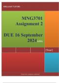 Unlock your path to success with the meticulously crafted solution for .MNG3701 Assignment 2  This comprehensive guide not only provides accurate answers to the questions but also presents well-structured explanations that showcase your understanding. Let