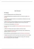 Level 5 -  Week 2 Worksheet The Challenge Answer the following questions from 103 Business book.Cosmetology