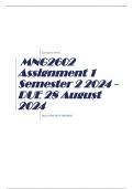 MNG2602 Assignment 1 Semester 2 2024 - DUE 28 August 2024