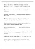 BSAN 202 FINAL TERMS AND EQUATIONS.