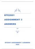 BTE2601 ASSIGNMENT 3 ANSWERS 2024