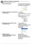 HEMATOLOGY I CHAPTERS 5-7 STUDY GUIDE EXAM 2024