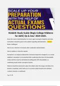 NU664C Study Guide (Regis College Midterm for 664C) Qs & Ans/ 2024-2025.