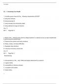 Test Item File- Practice Test Bank - Health The Basics,Donatelle,10e