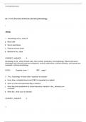 Test Item File- Practice Test Bank - Hematology,Rodak,4e