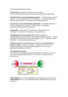 Projectmatig creëren 2.0 Project management