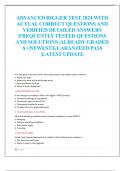 ADVANCED RIGGER TEST 2024 WITH  ACTUAL CORRECT QUESTIONS AND  VERIFIED DETAILED ANSWERS  |FREQUENTLY TESTED QUESTIONS  AND SOLUTIONS |ALREADY GRADED  A+|NEWEST|GUARANTEED PASS  |LATEST UPDATE