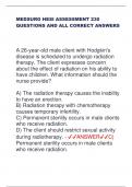 MEDSURG HESI ASSESSMENT 230 QUESTIONS AND ALL CORRECT ANSWERS.