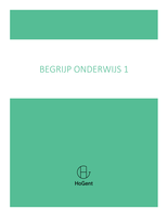 Samenvatting Begrijp Onderwijs 1