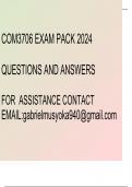 COM3706 Exam pack 2024(Questions and answers)