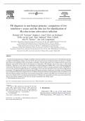 TB diagnosis in non-human primates: comparison of two interferon-g assays and the skin test for identification of Mycobacterium tuberculosis infection