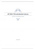 ATI TEAS 7 life and physical sciences Questions with complete solution 