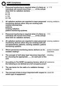 ASRT COMPLIANCE EXAM NEWEST 2024 ACTUAL EXAM COMPLETE 100 QUESTIONS AND CORRECT DETAILED ANSWERS (VERIFIED ANSWERS) |ALREADY GRADED A+