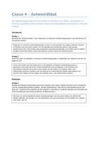 Casus 4 over 'Consideration of ethnicity in guidelines and systematic reviews promoting lifestyle interventions: a thematic analysis', antwoorden / answers