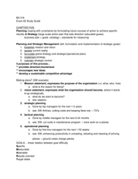 BA316 Exam 2 Study Guide