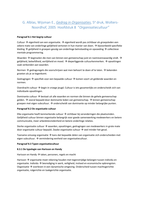 Samenvatting Gedrag in Organisaties Hoofdstuk 8  “Organisatiecultuur”