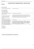 Series 66 Unit 6 Checkpoint Exam - Business Cycle Flashcards _ ALL CHAPTERS, complete questions