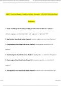 ABYC PRACTICE QUESTIONS AND CORRECT ANSWERS(2024/2025)