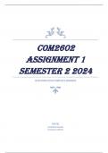 COM2602 Assignment 1 Semester 2 2024