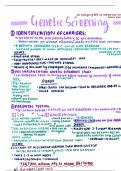 A-level Edxcel biology year 1 topic 2 gene expression handwritten notes summary 